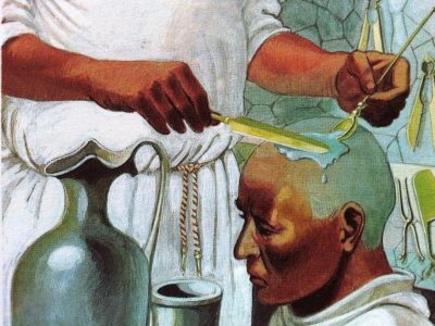 El barbero: el esquilador del pueblo